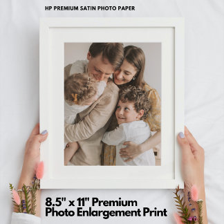 Foto impressão Premium de 8,5" x 11" para o alargamento