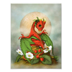 Foto Impressão Strawberry Dragon 8,5x11