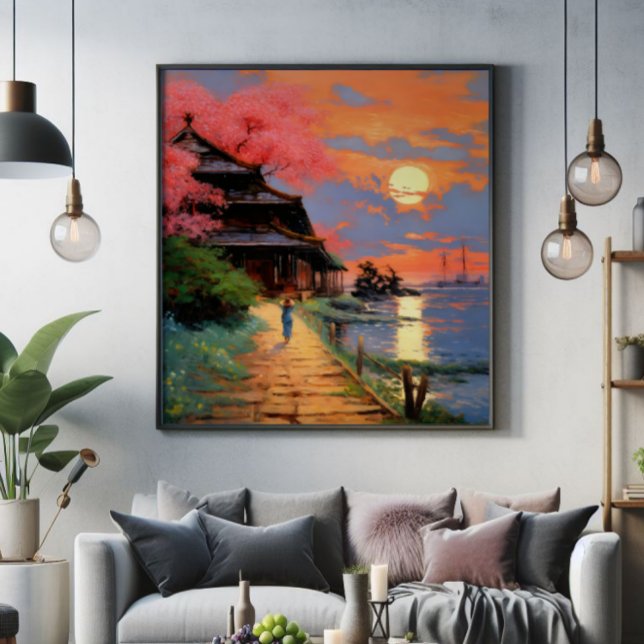 Foto Impressionismo na Costa Japonesa (Criador carregado)