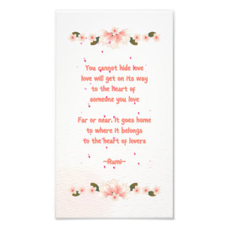 Foto Impressões com Poem