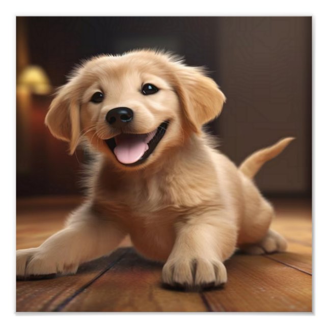 Foto Impressões de Berçário de Cachorrinhos e Quarto de (Frente)