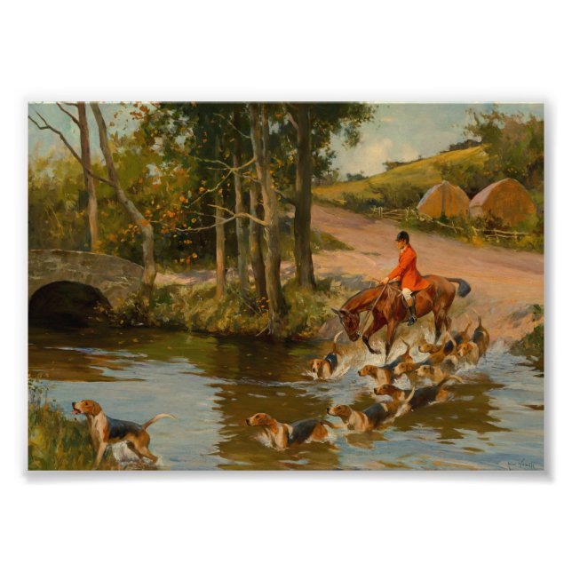 Foto Indo ao Meet English Beagle Hounds 1895 (Frente)