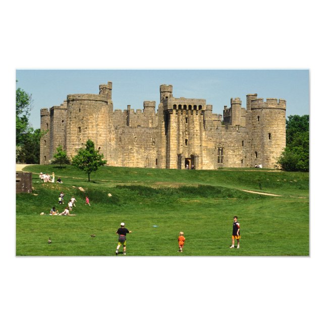 Foto Inglaterra, Sussex, Castelo Bodiam. 2 (Frente)
