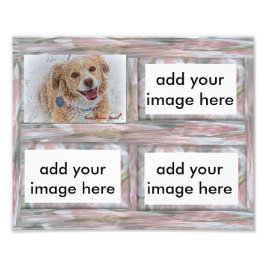 Foto Inserção personalizável de quadro de imagem rústic