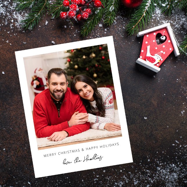 Foto Instantânea de Natal ou Feriado - com Xadrez (Criador carregado)