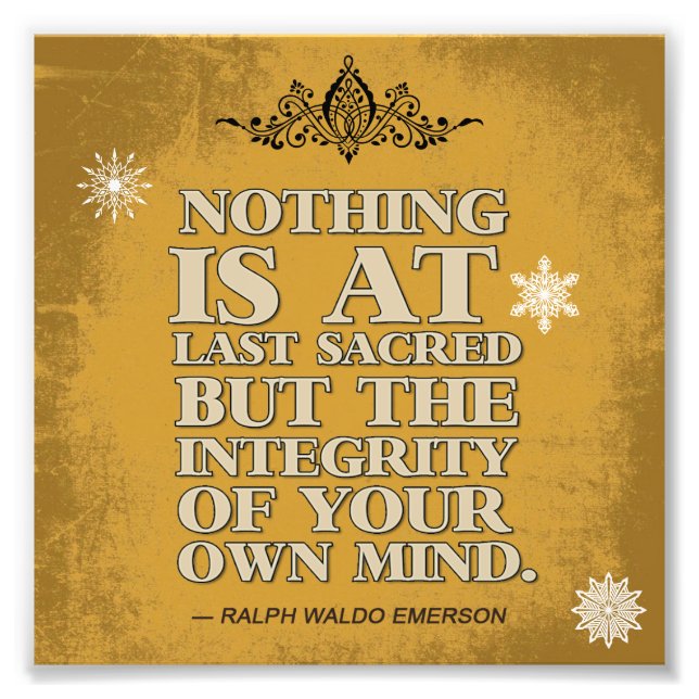 Foto Integridade da sua própria mente (Frente)