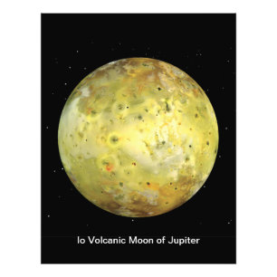 Foto Io Lua vulcânica de Júpiter