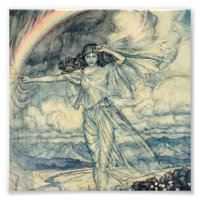 “Isis Deusa do Arco-íris” por Arthur Rackham