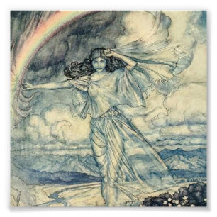 Foto "Isis Rainbow Goddese" por Arthur Rackham