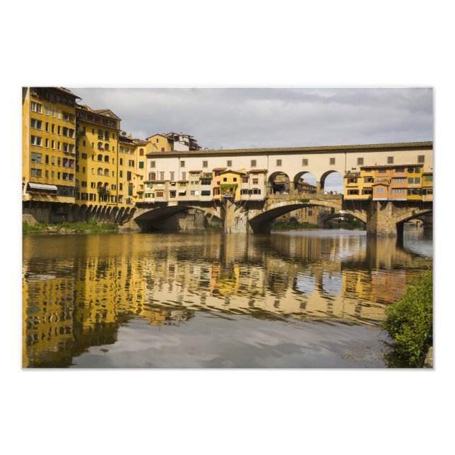 Foto Itália, Florença, Reflexos no rio Arno (Frente)