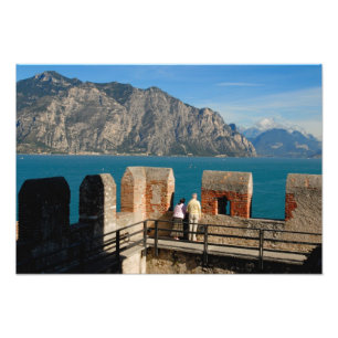 Foto Itália, Malcesine, vista da torre do castelo de