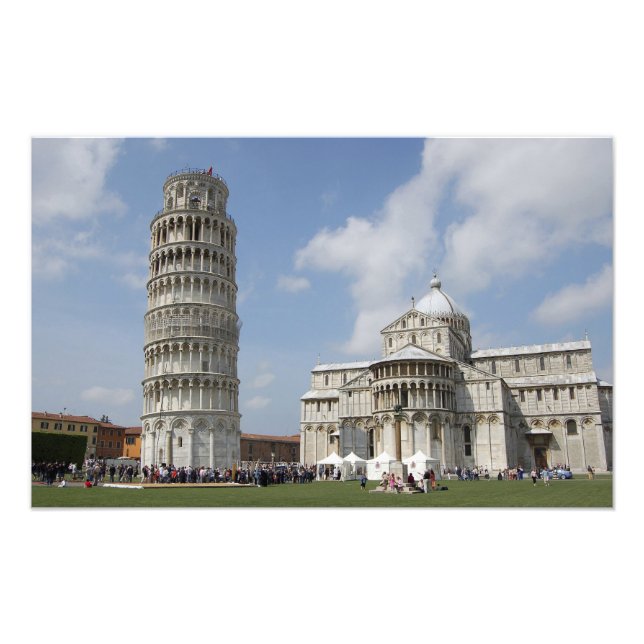 Foto Itália, Pisa Torre inclinada de Pisa e (Frente)