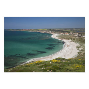 Foto Itália, Sardenha, Tharros. Vista a partir da