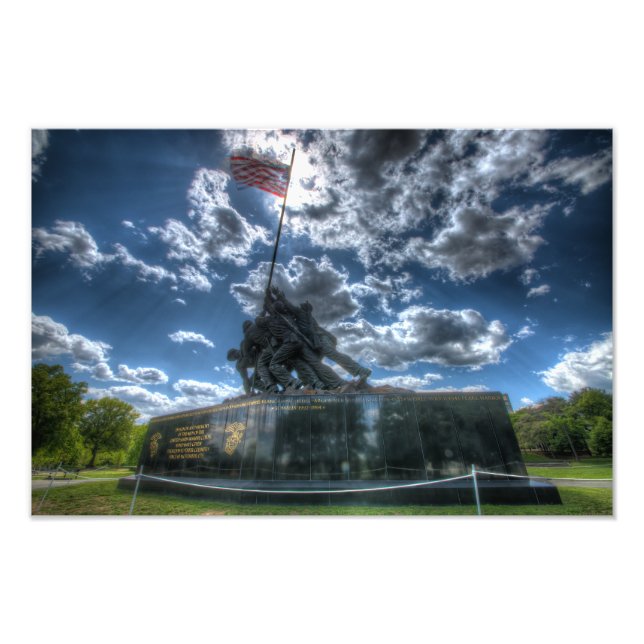 Foto Iwo Jima Memorial (formato grande) (Frente)
