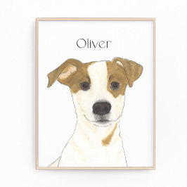 Foto Jack Russell Terrier Art Personalizado