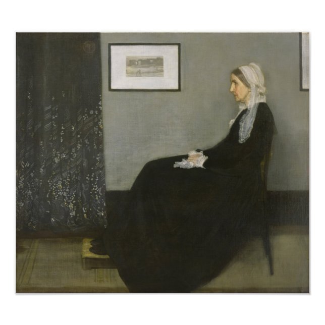 Foto James Abbott Whistler - Mãe de Assobiador (Frente)
