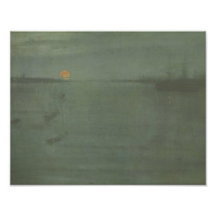 Foto James McNeill Whistler - Noturno - Azul e Dourado