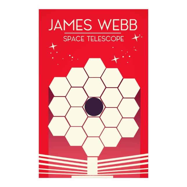 Foto james webb space telescópio, (Frente)