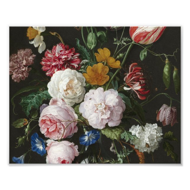 Foto Jan Davidsz. De Heem - A Vida Estática Com Flores (Frente)