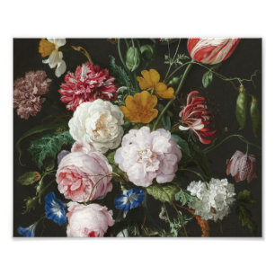 Foto Jan Davidsz. De Heem - Vida Estática Com Flores
