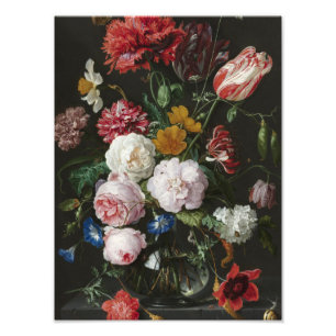 Foto Jan Davidsz. De Heem - Vida Estática Com Flores