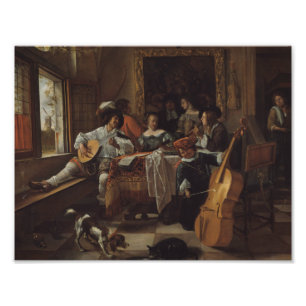Foto Jan Steen - O show da família