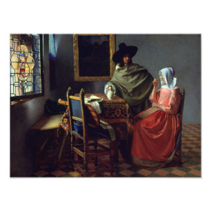 Foto Janeiro Vermeer - o vidro do vinho