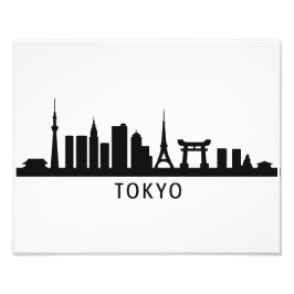 Foto Japan Cityscape Travel | Tokyo Skyline Silhouette