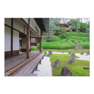 Foto Japão, Quioto. Jardim de pedra em silêncio