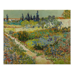 Foto Jardim de Arles Vincent Van Gogh