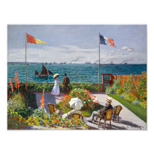 Foto Jardim de Sainte-Adresse   Claude Monet  