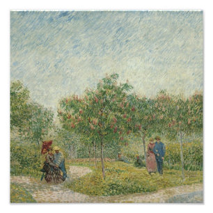 Foto Jardim em Montmartre com amantes