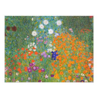 Foto Jardim Flor por Gustav Klimt