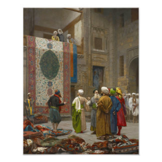 Foto Jean Leon Gerome "The Carpet Merchant in Cairo"