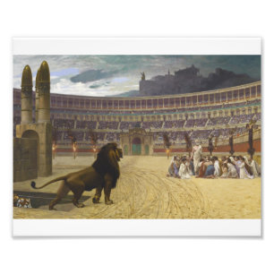 Foto Jean-Leon Gerome - The Christian Martyrs'Last Pra
