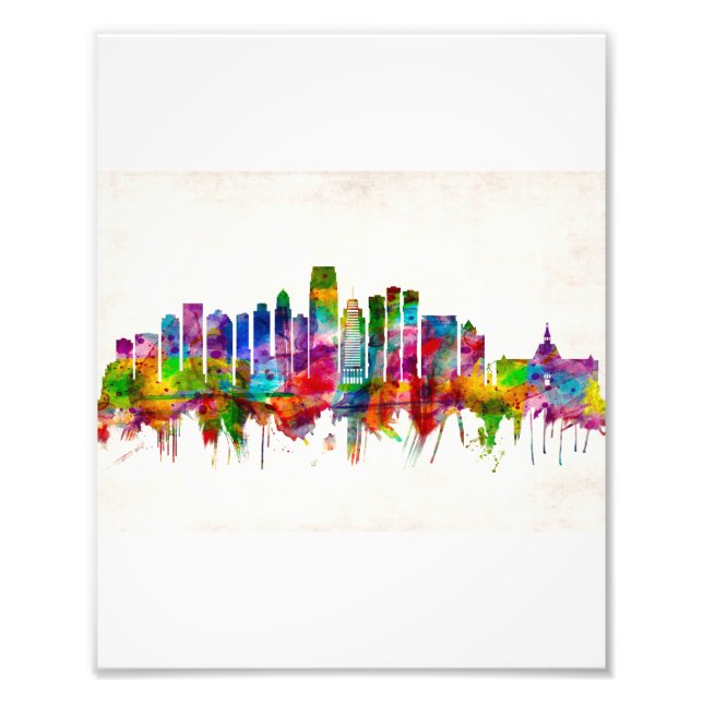 Foto Jersey City New Jersey Skyline (Frente)