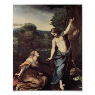 Foto Jesus com a Mary após a ressurreição