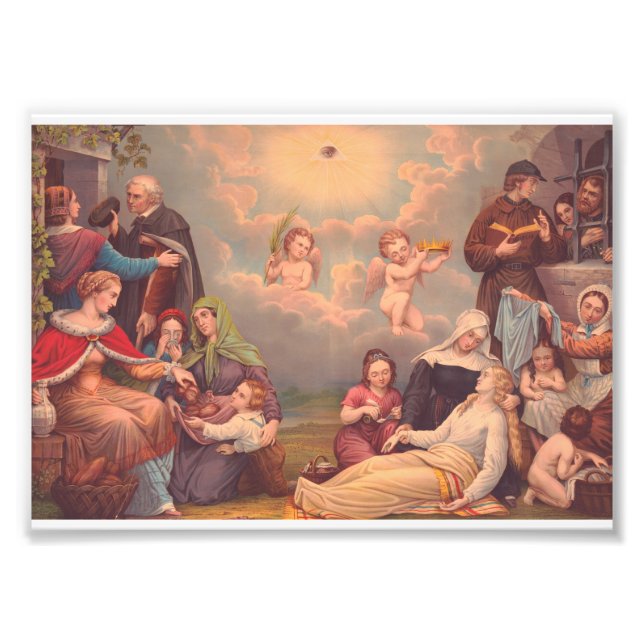 Foto Jesus cura uma história bíblica (Frente)