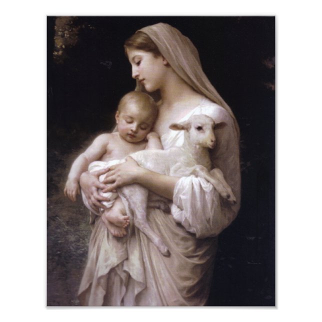 FOTO JESUS, MARY E O LAMB. (Frente)