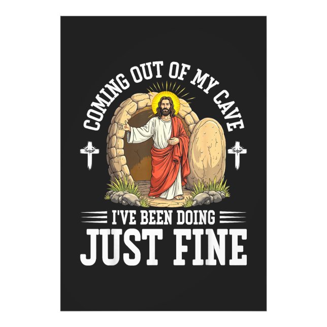 Foto Jesus Saindo Da Minha Caverna (Frente)