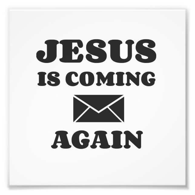 FOTO JESUS VAI VOLTAR OUTRA VEZ (Frente)