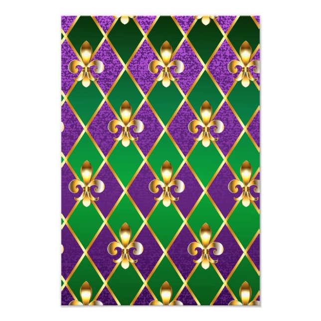 Foto Jewelry Background Mardi Gras (Frente)