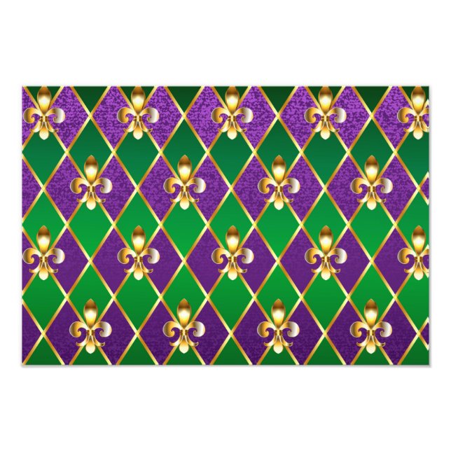 Foto Jewelry Background Mardi Gras (Frente)