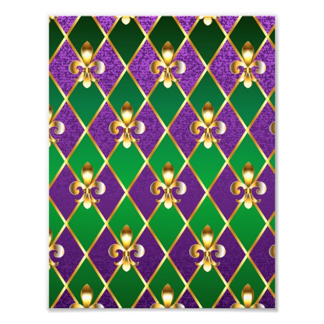 Foto Jewelry Background Mardi Gras (Frente)