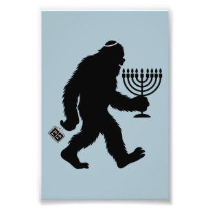 Foto Jewish Bigfoot Hanukkah Chanukah Humor Hilarious