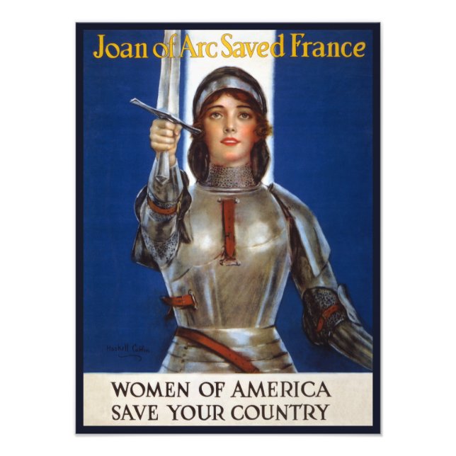 Foto Joana d'Arc: A Donzela de Orléans, Heroína Cavalei (Frente)