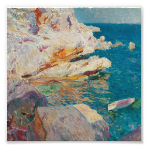 Foto Joaquin Sorolla Y Bastida - Rochas Em Javea.