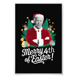 Foto Joe Biden Natal Papai Noel Alegre 4 De Páscoa Nata