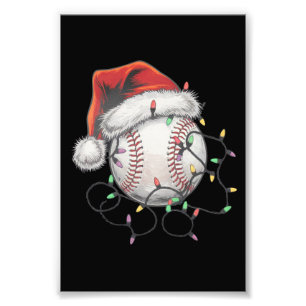 Foto Jogador de beisebol de Natal Esportes Papai Noel