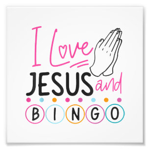 Foto Jogador de Bingo Jesus Fé Cristã Eu Amo Jesus An